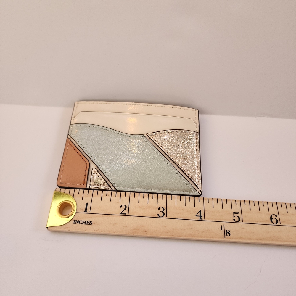 Tory Burch Colorblock Card Holder - Picture 6 of 8